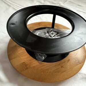 Rechaud mit Buchenholzboden